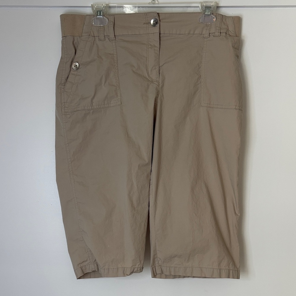 Chico's Classic Beige Bermudas